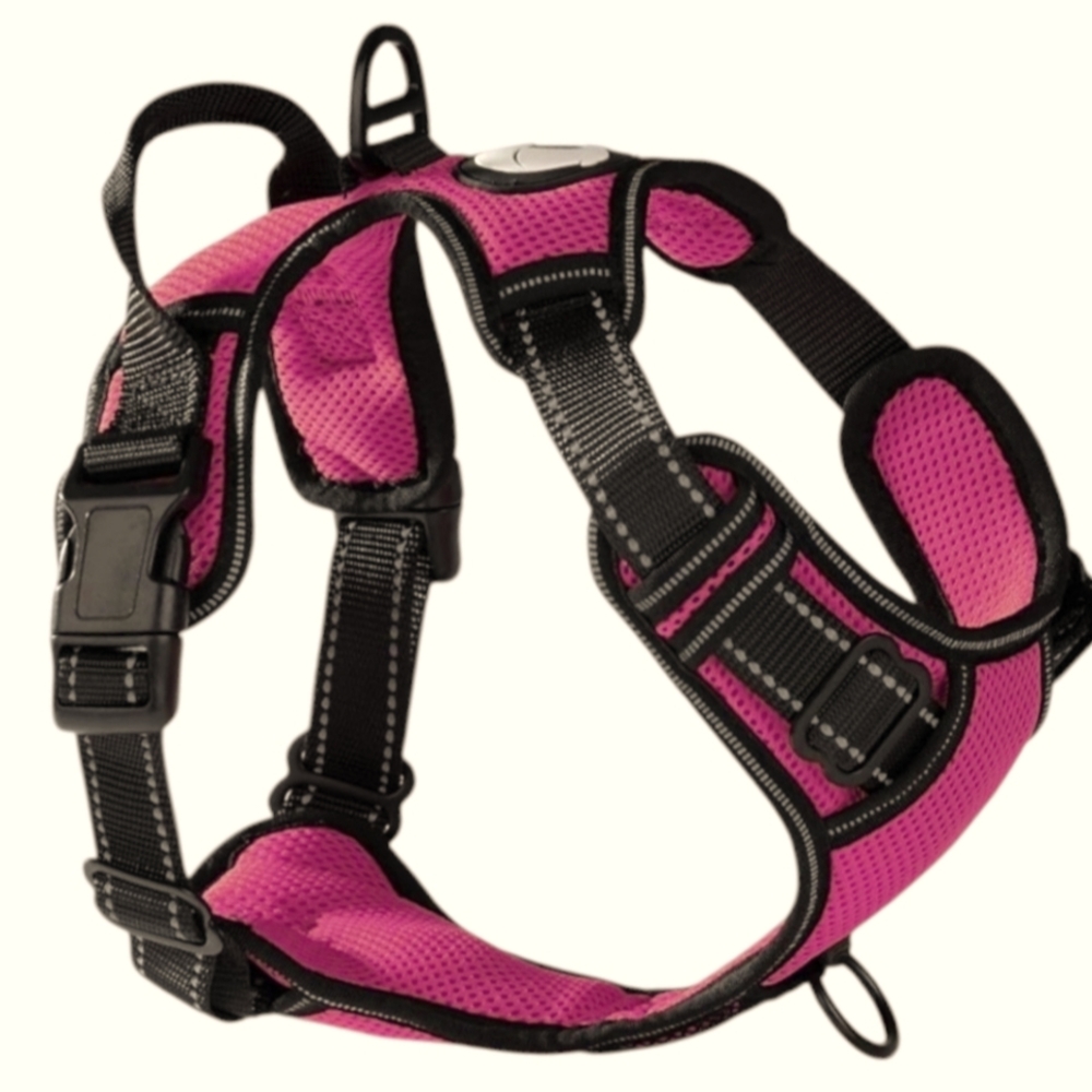 💰Dog Harness PINK MED New